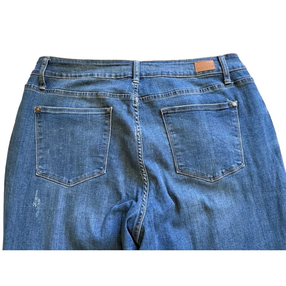 Judy Blue Boyfriend Fit Denim Jeans Size 20W Style #JB88357 Raw Hem - Picture 7 of 9